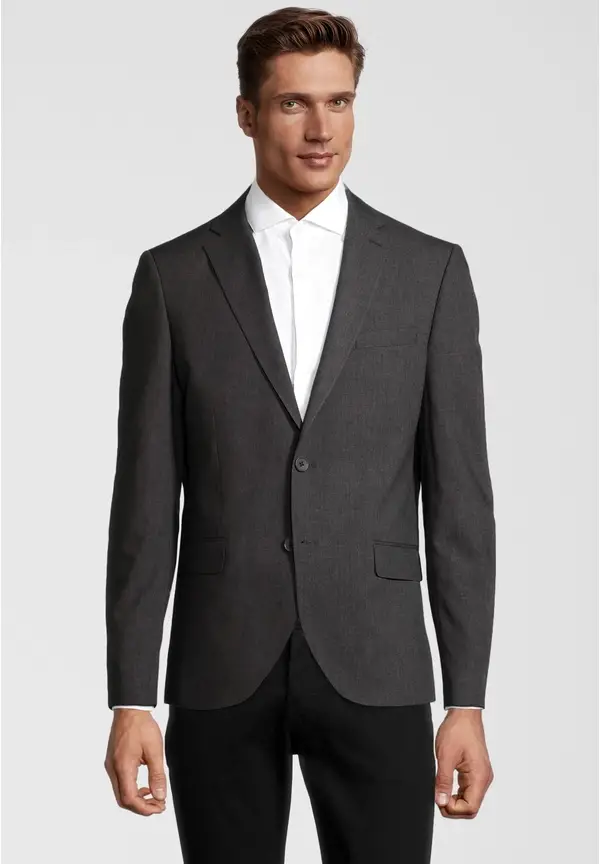 Steffen Klein Designer Business Sakko Slim Fit in Anthrazit