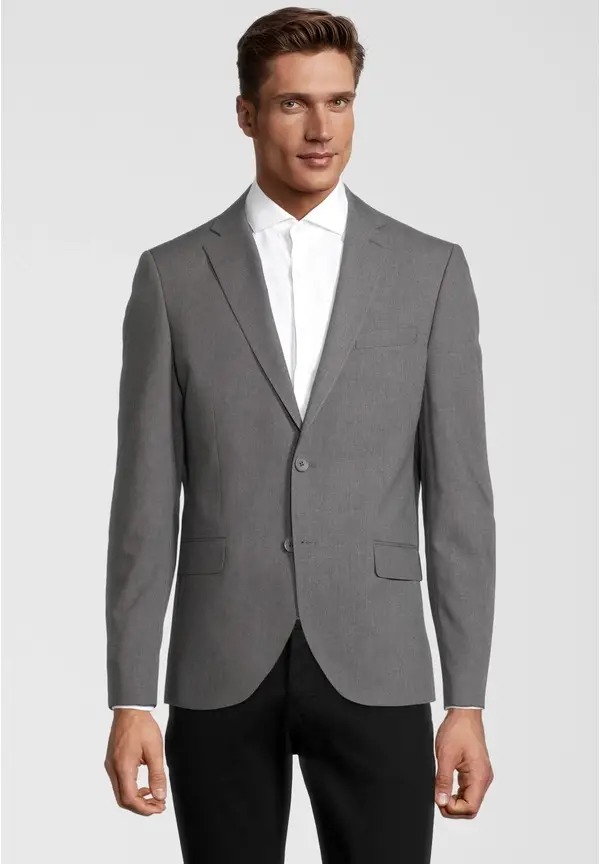 Steffen Klein Designer Business Sakko Slim Fit in Grau