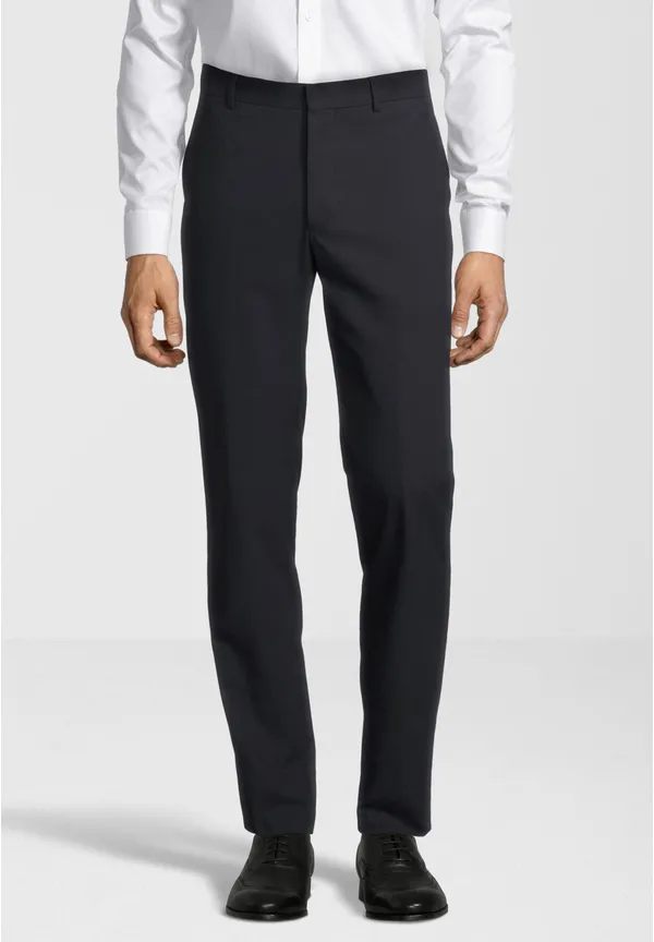 Steffen Klein Anzughose Stoffhose Slim Fit Business in Schwarz