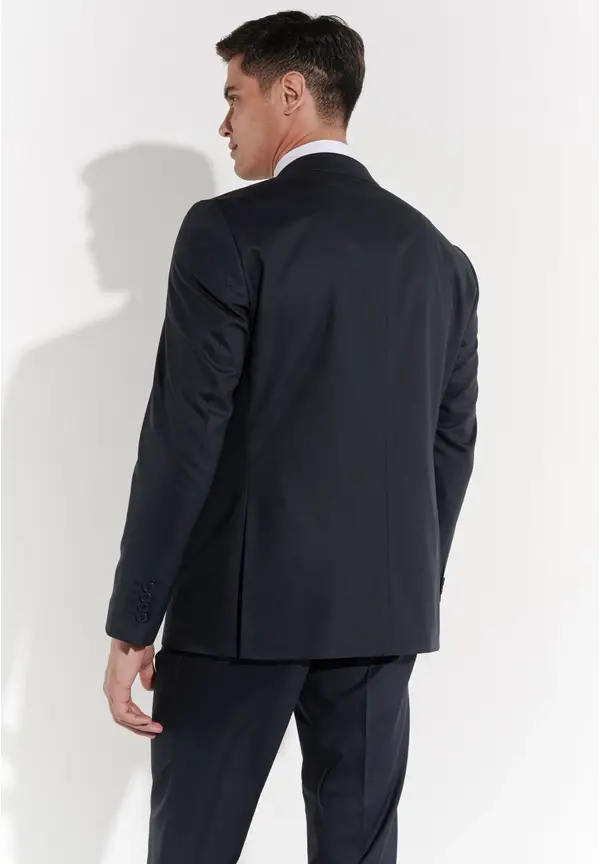Steffen Klein Anzug Regular Fit elastisch in Navy Bis zu 60% Rabatt