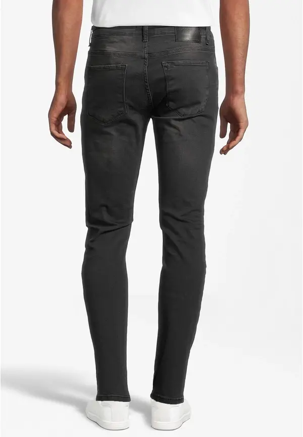 Steffen Klein Jeans Slim Fit used in Black denim Speichern exportieren