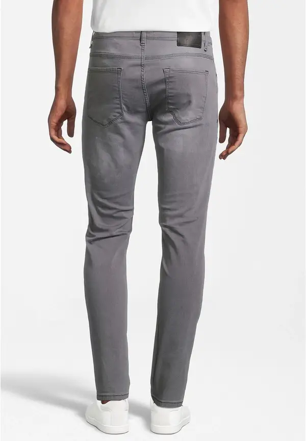 Steffen Klein Jeans Slim Fit used in Grey denim Im Verkauf