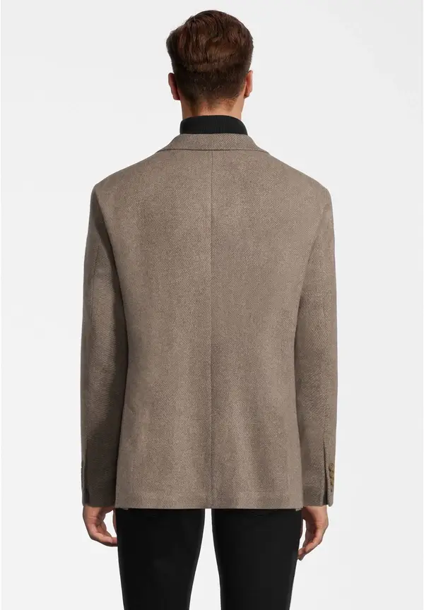 Steffen Klein Sakko Woll-Mix in beige Rabatt