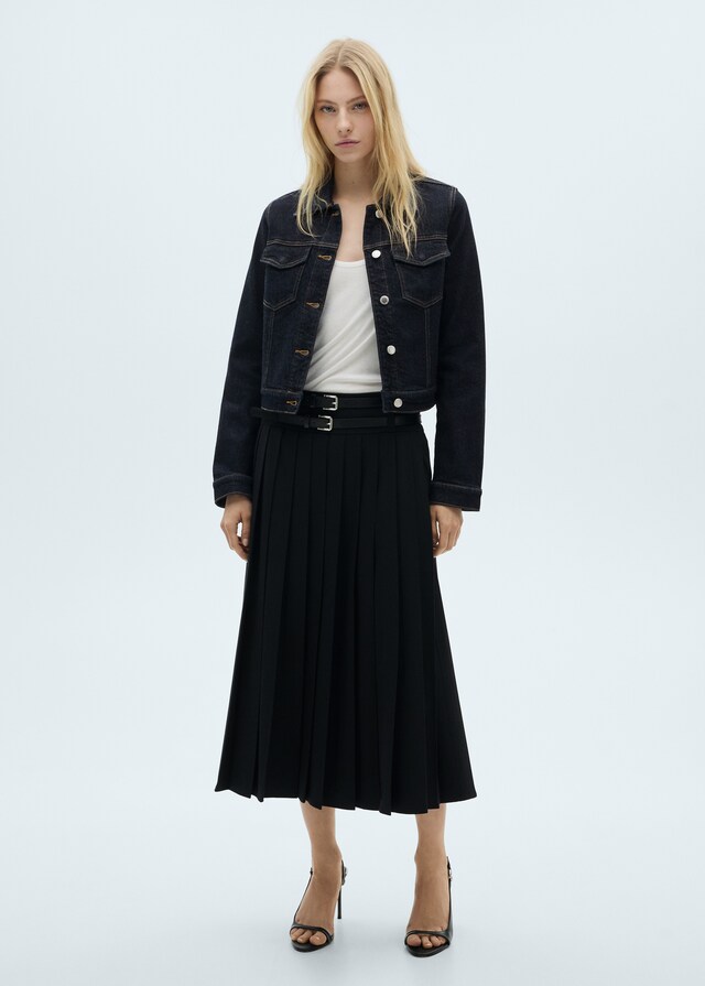 Mango Jeansjacke mit Taschen Wochenangebot