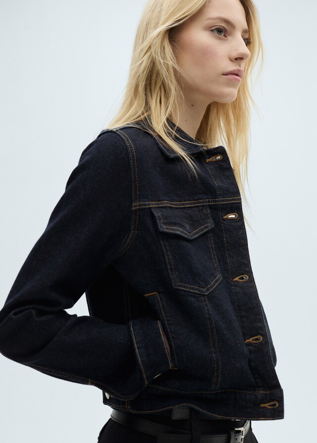 Mango Jeansjacke mit Taschen Wochenangebot