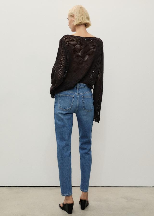 Mango Comfort-Jeans mit hohem Bund Newmom Kostenlose Rückgabe