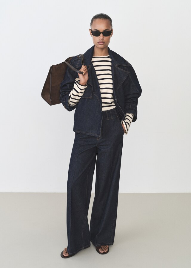 Mango Rundhals-Sweatshirt Riesige Rabatte