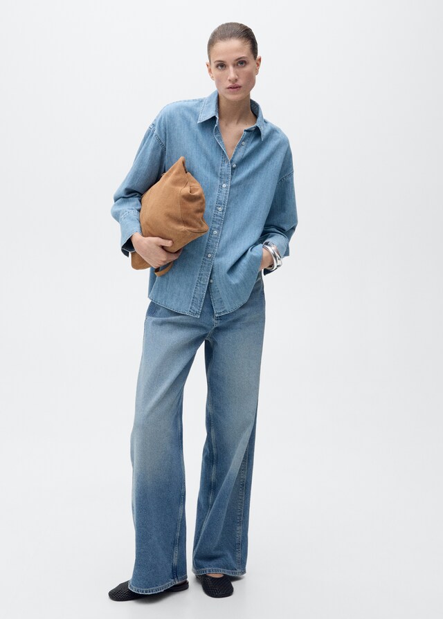 Mango Oversize-Denimhemd 2025