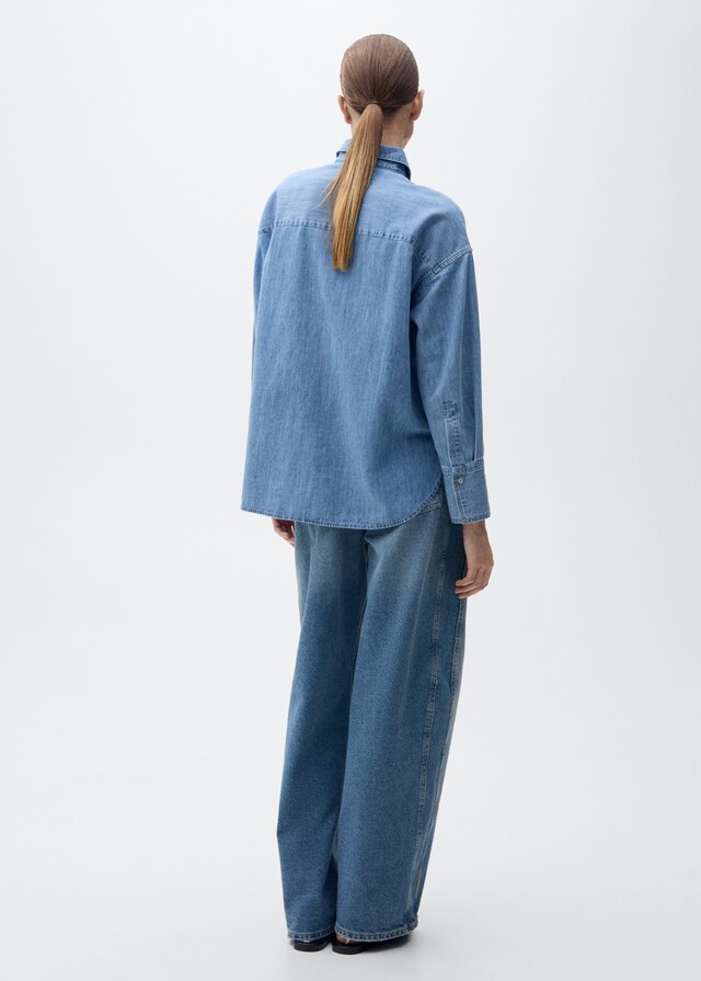Mango Oversize-Denimhemd 2025