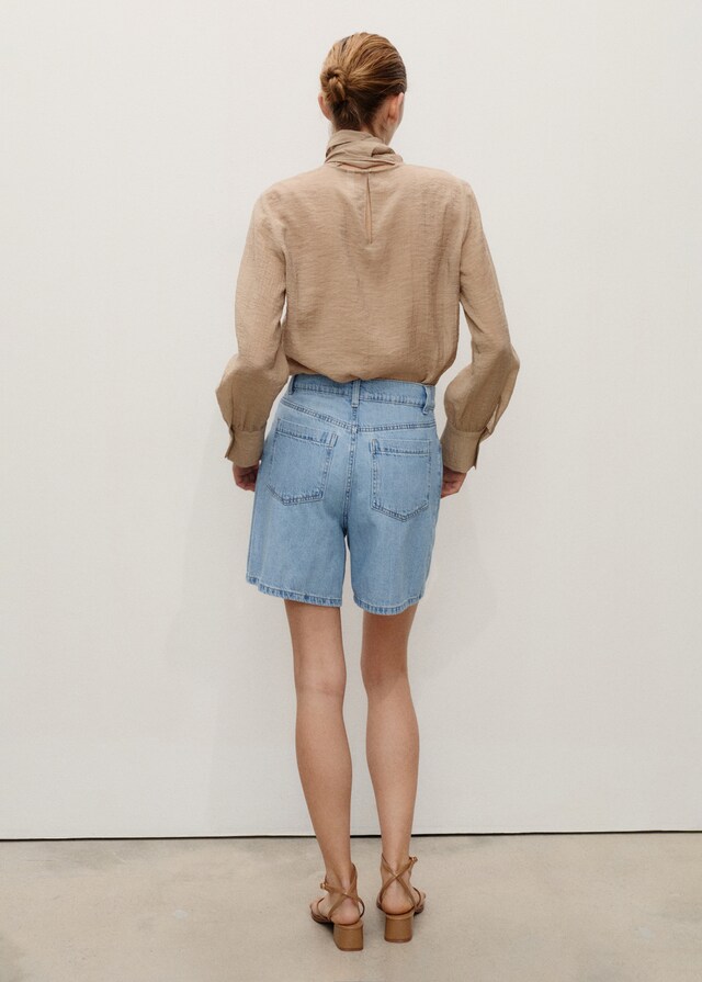 Mango Gerade Shorts mit Abnäher-Details Neuheiten