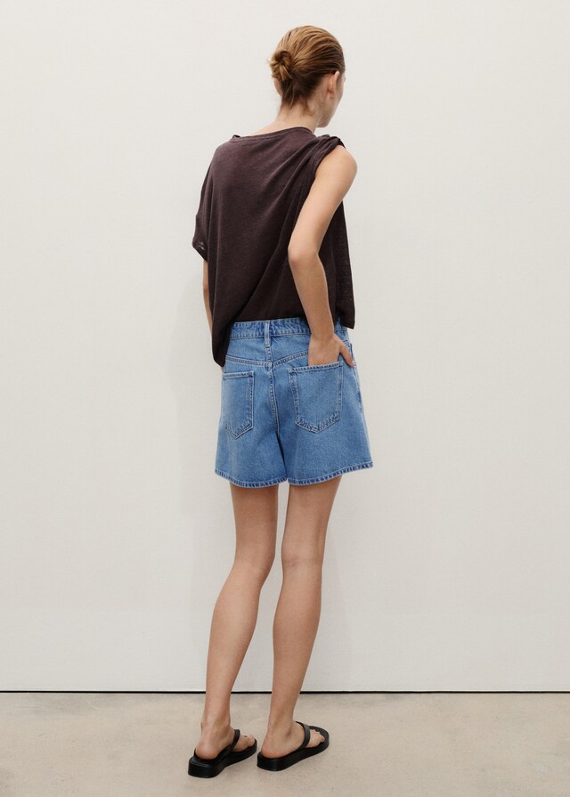 Mango Jeans-Shorts mit hoher Taille Bestseller