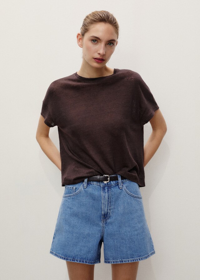 Mango Jeans-Shorts mit hoher Taille Bestseller