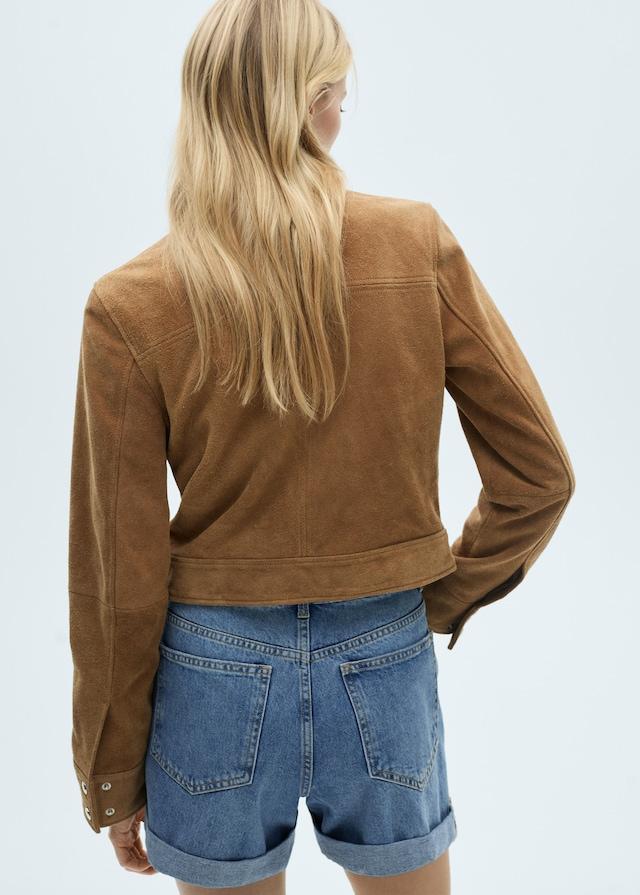 Mango Mom Fit-Jeans-Shorts Saisonale Angebote
