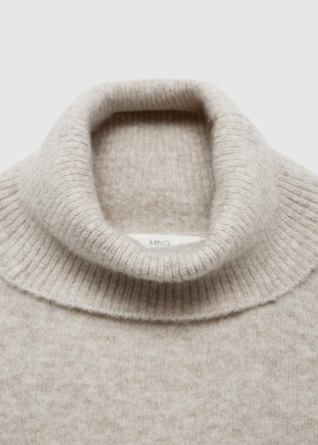 Mango Strickpullover mit Rollkragen Neueste Stile