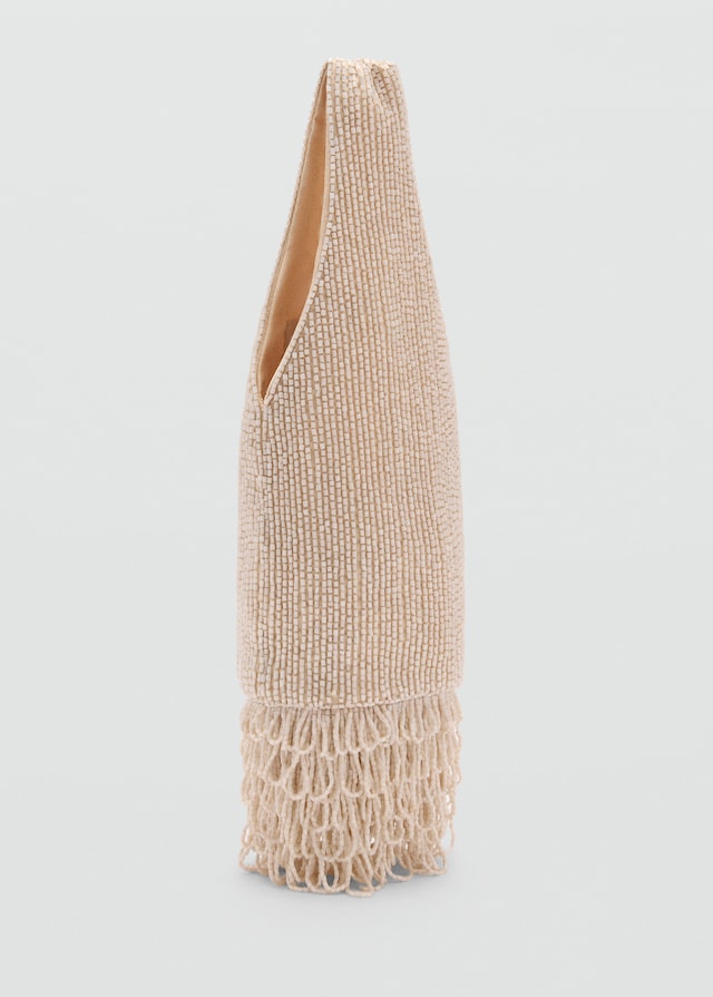 Mango Bestickte Handtasche mit Schmucksteinen Kostenloser Versand international