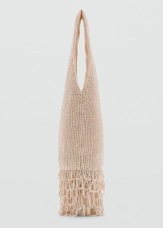 Mango Bestickte Handtasche mit Schmucksteinen Kostenloser Versand international