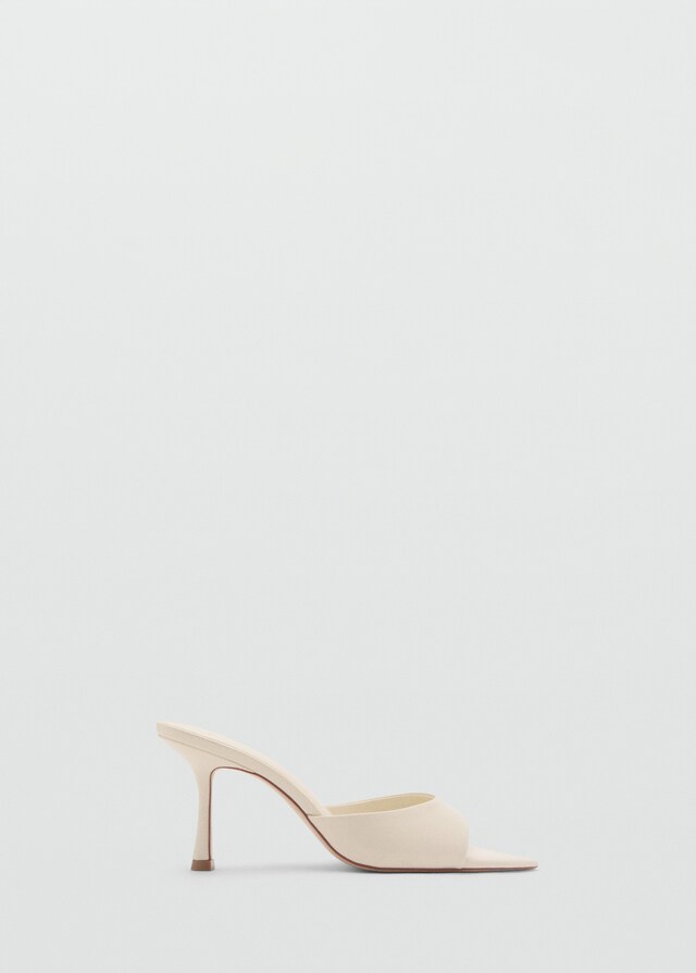 Mango Spitz zulaufende Sandalette
