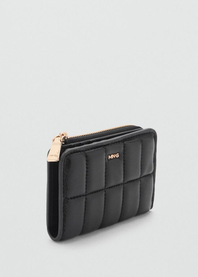 Mango Gesteppte Brieftasche mit Klappe Fabrikpreis