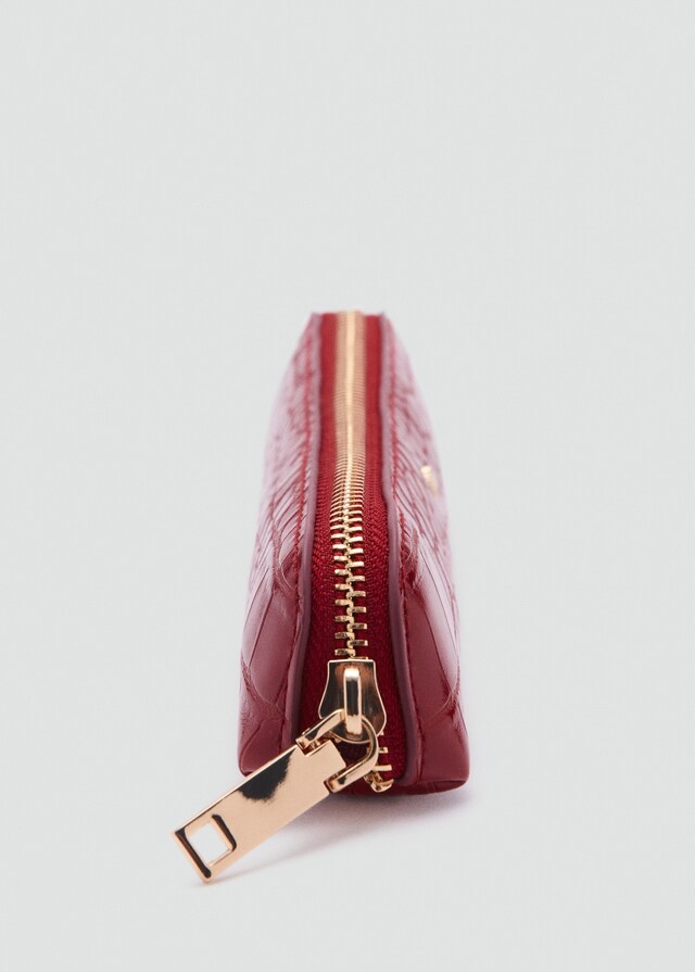 Mango Etui mit Krokoprägung und feinem Design Versandkostenfrei