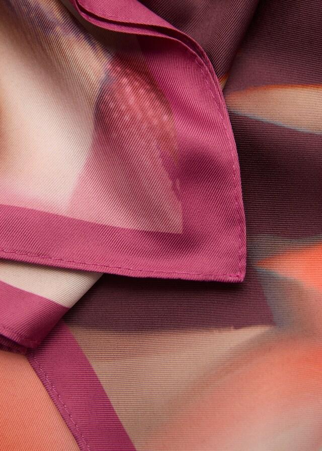 Mango Bedrucktes Satin-Halstuch