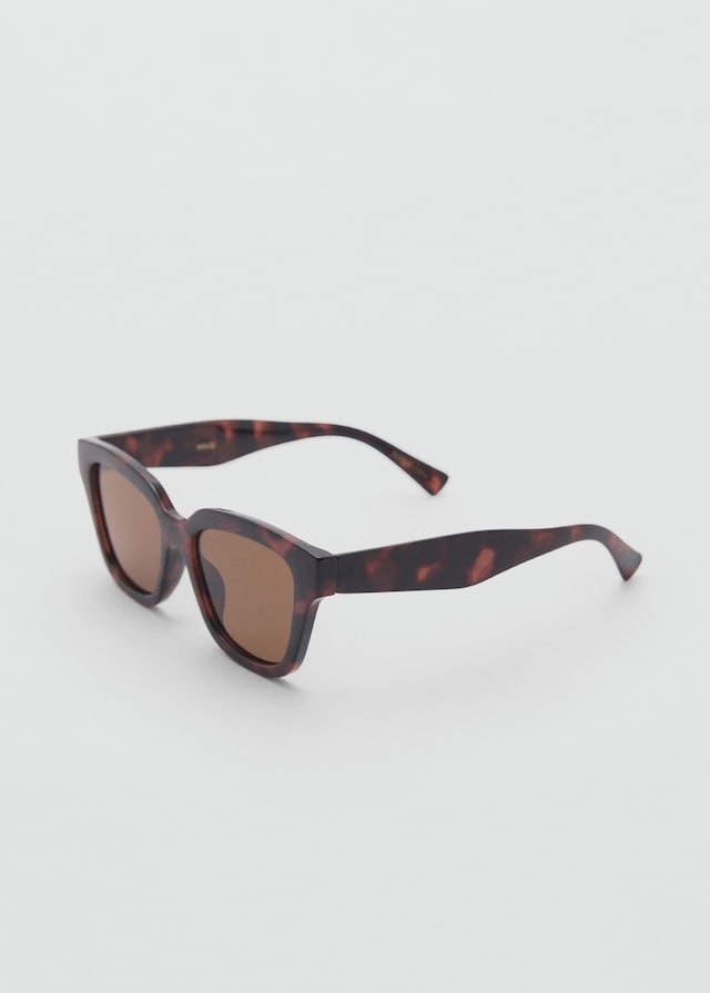 Mango Sonnenbrille mit Azetatfassung Neueste Mode