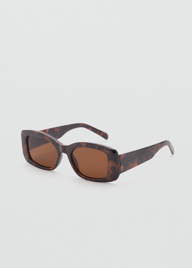 Mango Sonnenbrille mit viereckiger Brillenfassung Blitzangebot
