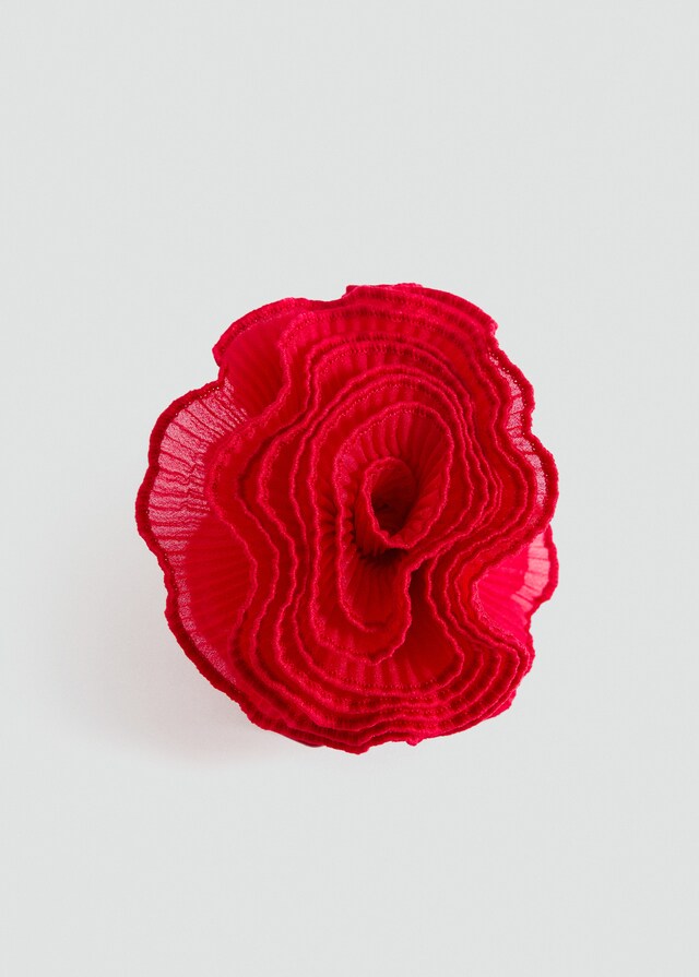Mango Haarspange Blume Textur Große Rabatte