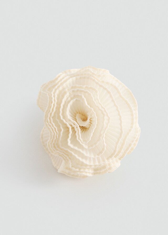 Mango Haarspange Blume Textur Bestseller
