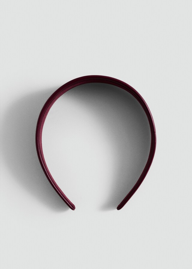 Mango Leder-Haarreif