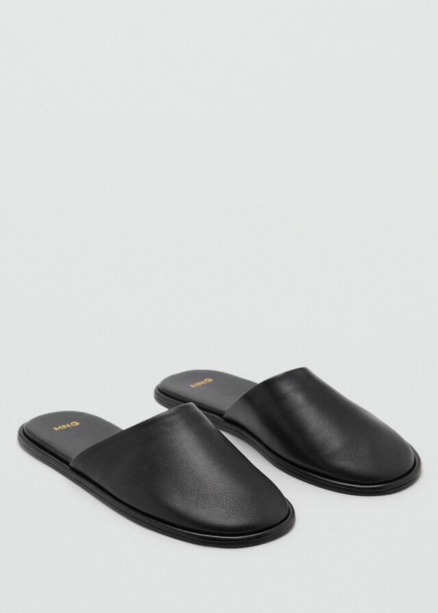 Mango Slingbacks aus Leder Begrenzte Freigabe