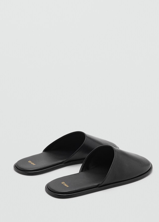 Mango Slingbacks aus Leder Begrenzte Freigabe