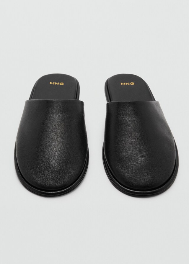 Mango Slingbacks aus Leder Begrenzte Freigabe