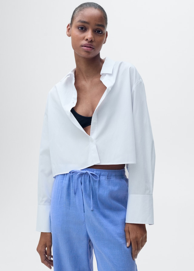 Mango Gerade Leinenhose Letzte 2 Tage