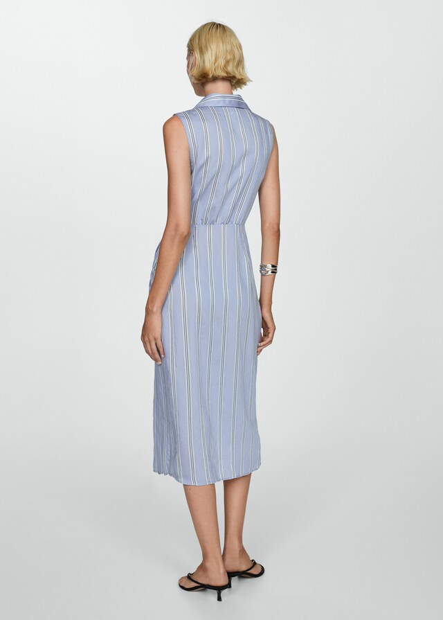 Mango Drapiertes Hemdblusenkleid Nur für heute