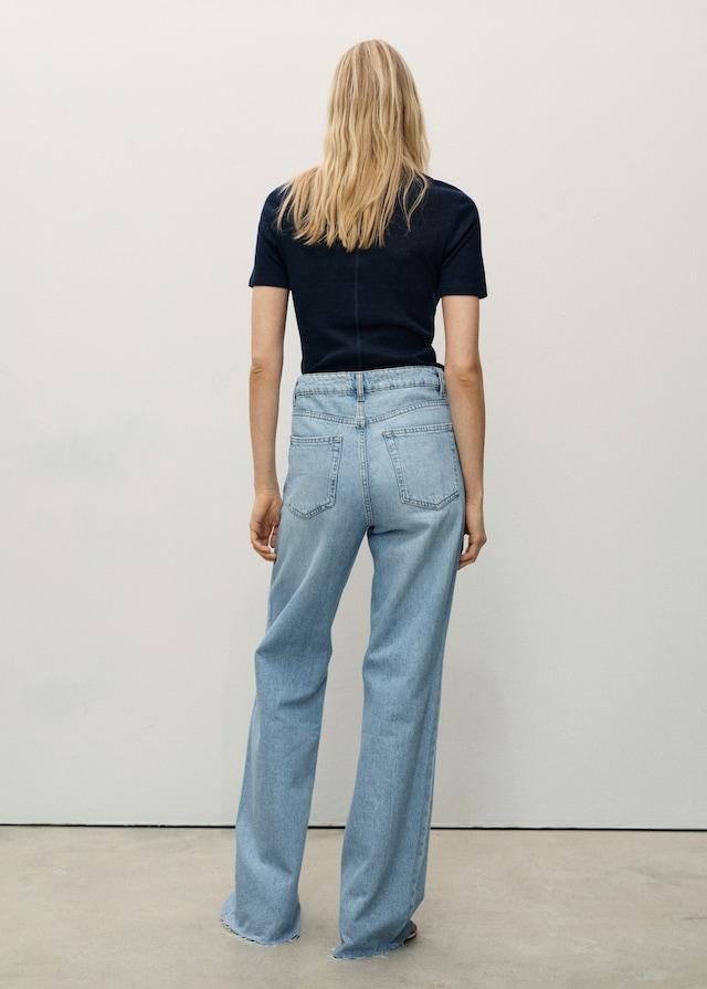 Mango Wideleg-Jeans mit hoher Bundhöhe Danila Kostenloser Versand international