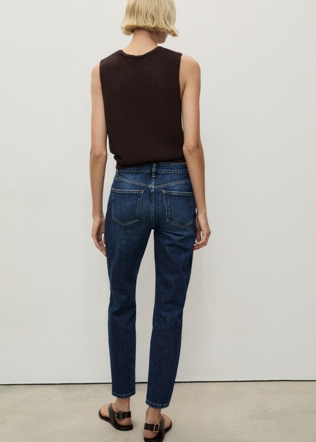 Mango Comfort-Jeans mit hohem Bund Newmom Fabrikladen
