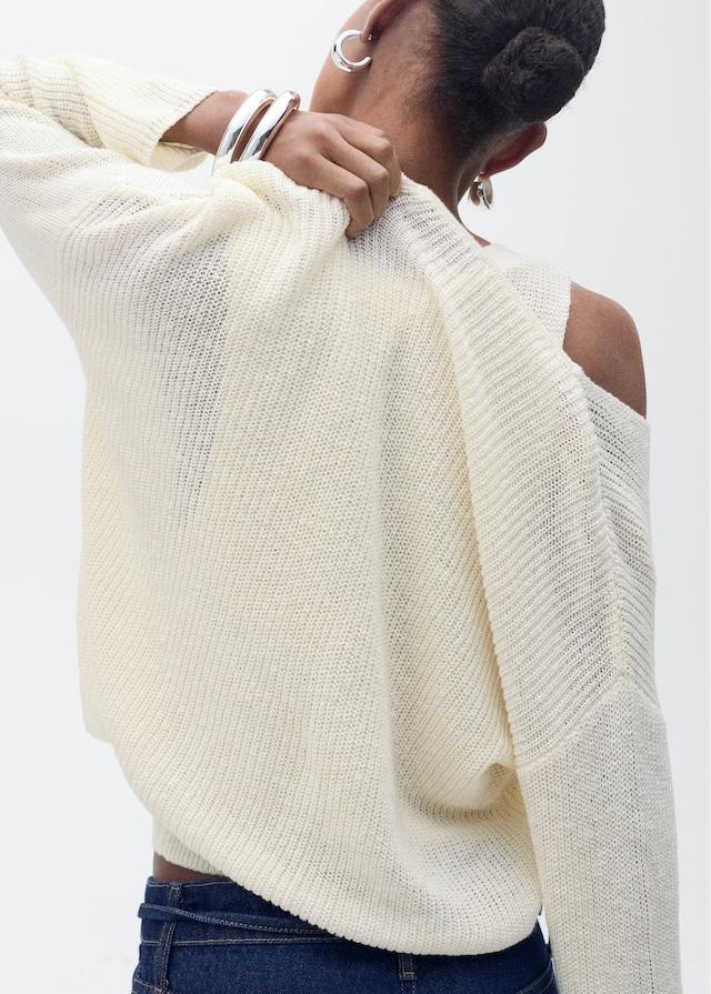 Mango Strickpullover mit V-Ausschnitt Outlet