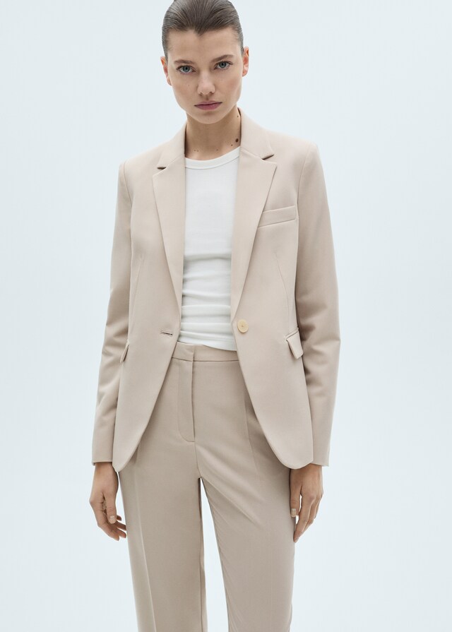 Mango Taillierter Anzugblazer