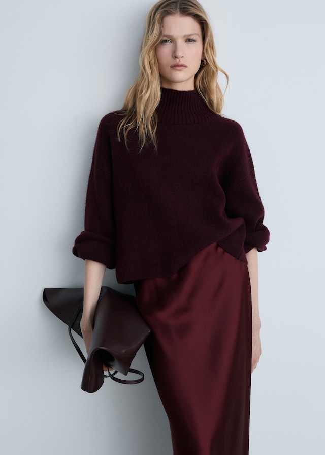 Mango Midirock mit Satin-Effekt Blitzverkäufe