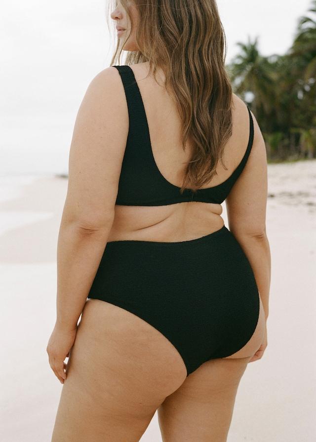 Mango Bikini-Top mit Frottee-Effekt Sonderangebote