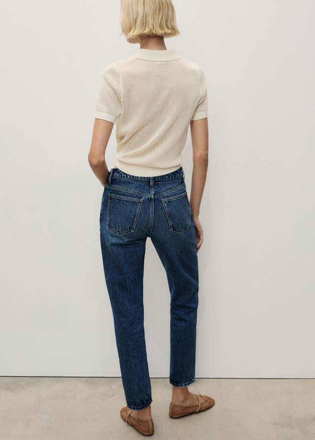 Mango Mom-Jeans mit hohem Bund Mom2000 Super Sparpreis