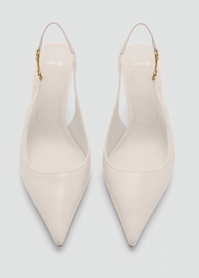 Mango Pumps mit Gliederdetail Letzte 3 Tage