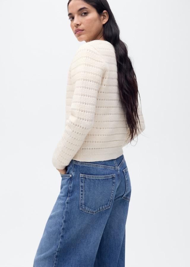 Mango Strickjacke mit Ajour-Details JETZT KAUFEN