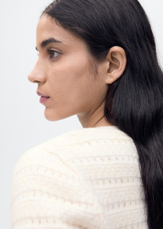 Mango Strickjacke mit Ajour-Details JETZT KAUFEN