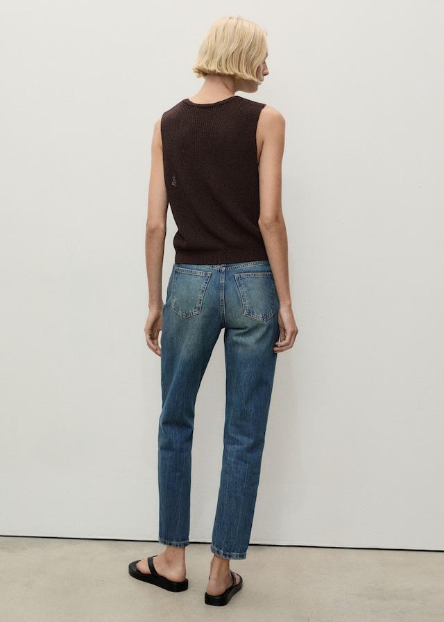 Mango Mom-Jeans mit hohem Bund Mom2000 Bis zu 65% Rabatt