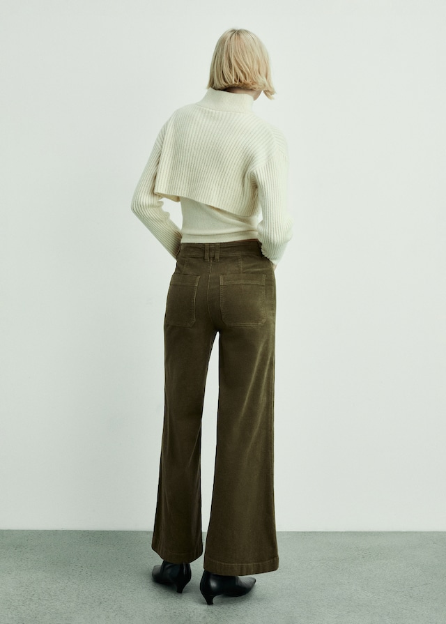 Mango Culotte-Cordhose Catherin Sonderangebot der Fabrik