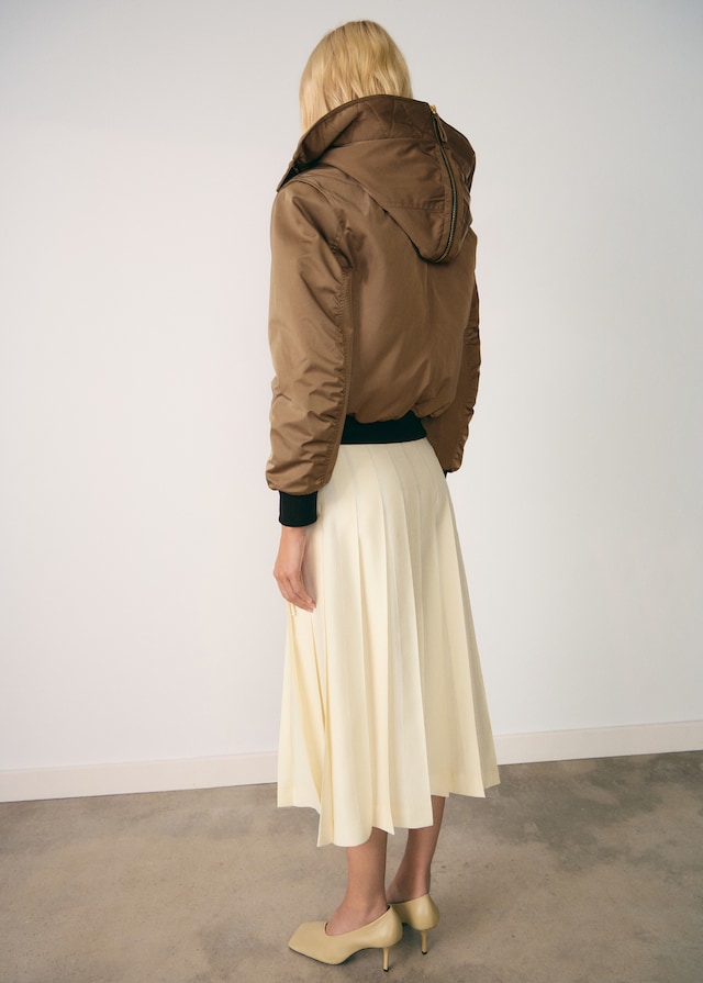 Mango Bomberjacke mit Shearling-Innenfutter Riesige Rabatte