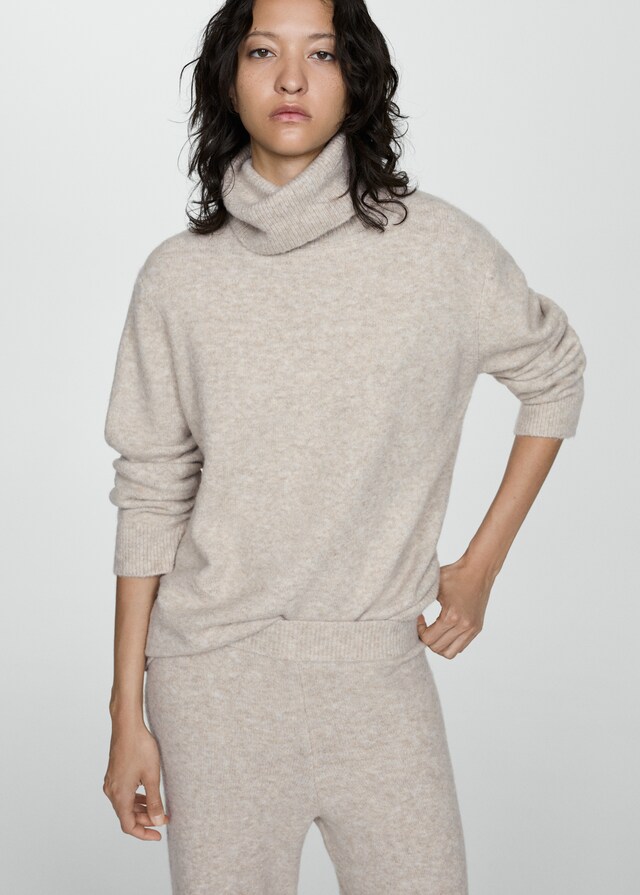 Mango Gerade Strickhose