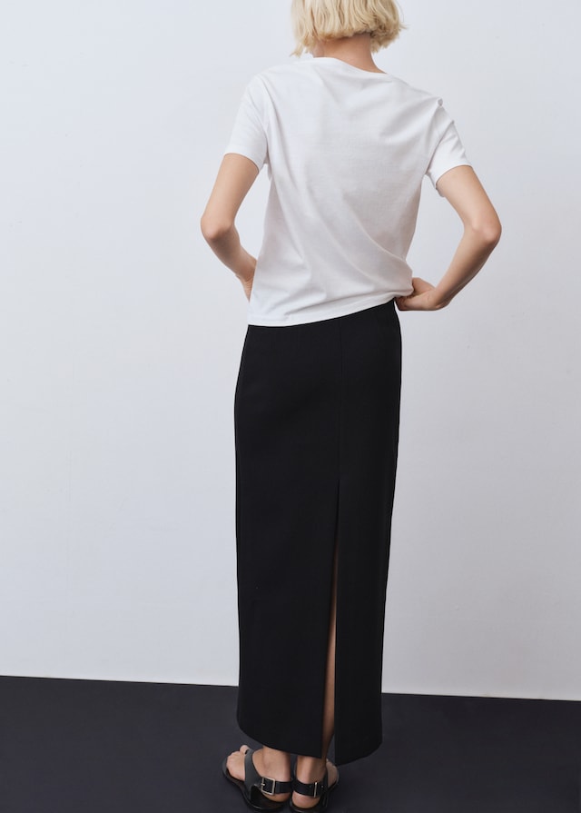 Mango Baumwoll-T-Shirt V-Ausschnitt Cyber Monday