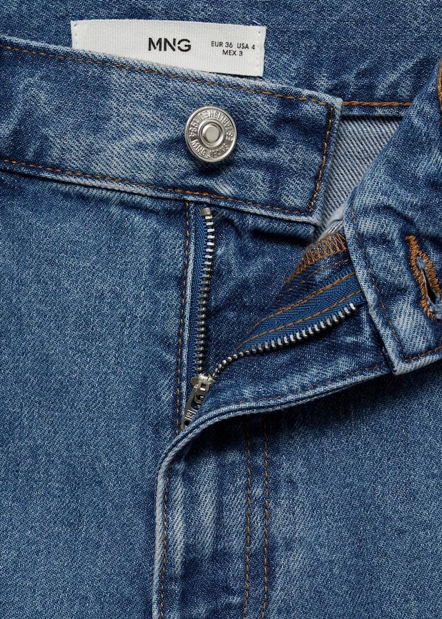 Mango Jeans-Shorts mit hoher Taille Jubiläumsangebot